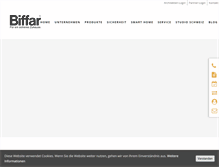 Tablet Screenshot of biffar.ch